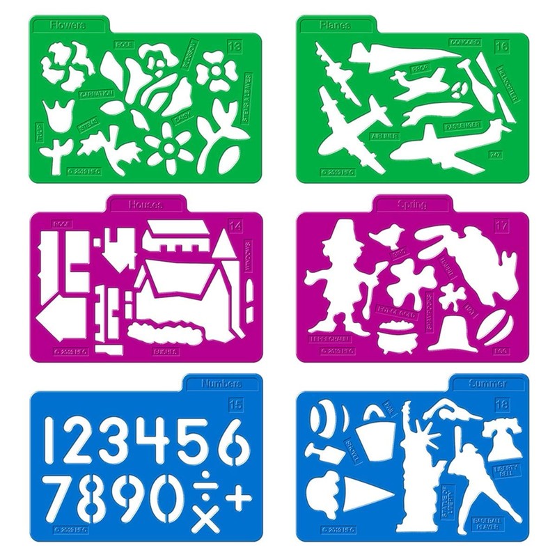 Essential Learning Products Stencil Mill, 24-Pack (001953)