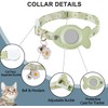 Cat Collar, Breakaway Tracker Kitten Collars Adjustable Buckle, Bells &