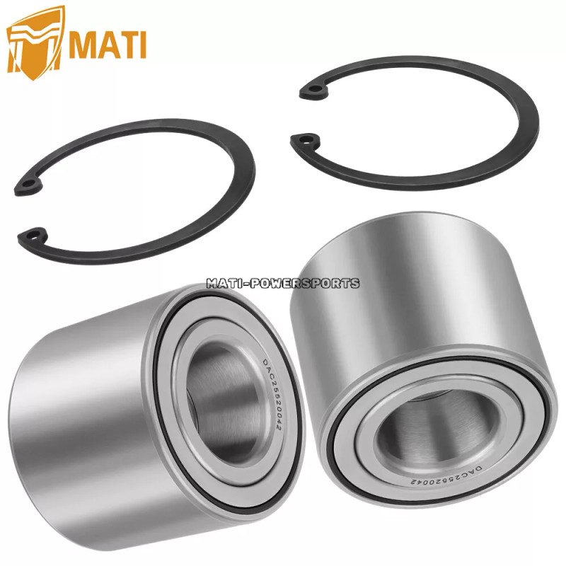 M MATI 2PCS Front Brake Hub Wheel Bearings For Kawasaki