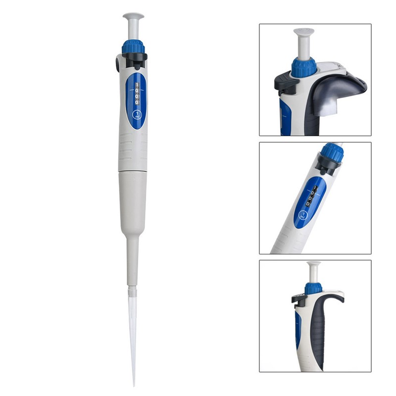 A1000 Micro Transfer Pipette Manual Adjustable Single Channel Pipette Pipet
