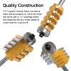 FivePears Finger Joint Router Bit with 1/4" Shank,Reversible Finger Joint