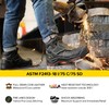 SAFETOE Welding Boots for Men Composite Toe Safety Boots Fire