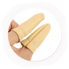 Operitacx Sets Finger Cots Felting Knitting Guard Pu Needle Finger