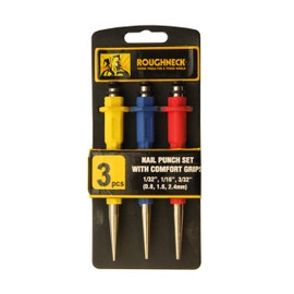 Roughneck Nail Punch Set 3 Pce