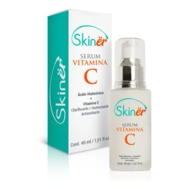Serum Vitamina C Skinër 40ml con Ácido Hialurónico Antioxidante Rostro