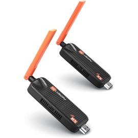 WELUSOPU Wireless HDMI Transmitter and Receivers -165FT, Support Up to 6 Receivers, 5.8G HDMI Wireless Extender treaming Content from PC/Laptop/Camera/Cable Box to Multiple TVs/Monitors/Projectors