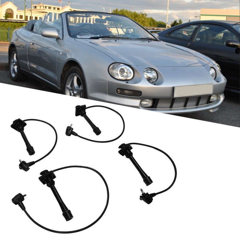 Spark Plug Wire with Silicone Sleeves 9091922327 Replacement for Corolla