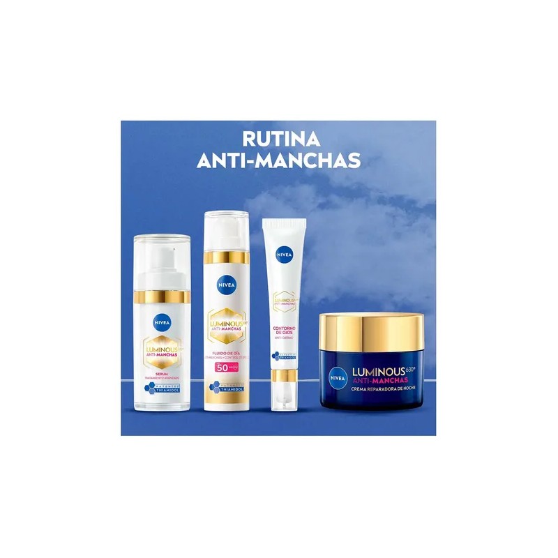 Contorno Ojos Nivea Luminous Ácido Hialurónico 15ml