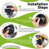 Universal Weed Eater Head Replacement,Easy Feed Trimmer Head Weed Wacker