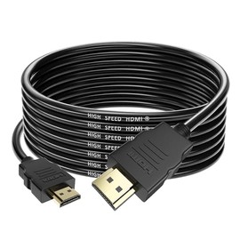 ENS 50FT HDMI Cable, Male Connectors, Gold-Plated HDMI connectors, Strong Construction, Supports Ultra HD Resolutions up to 4k x 2k, Perfect for Professional CCTV Security Surveillance System
