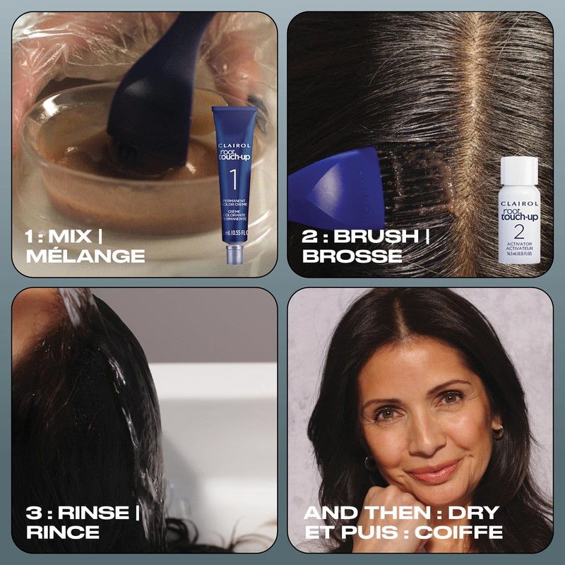 Clairol Root Touch-Up Permanent Hair Dye, 5A Medium Ash Brown