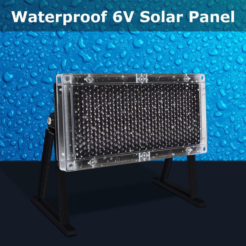 Mighty Max Battery 6V Solar Panel Charger for 6V 12Ah