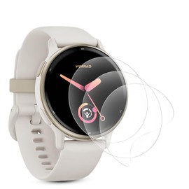 Set of 3 for Garmin vivoactive 5 LCD Protective Film, Soft TPU Material, Automatic Healing Function/High Transmittance/High Sensitivity Touch/Bubble & Fingerprint Prevention/Scratch Prevention/Shock