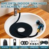 Amcortn Indoor Sink Hose Attachment for Kitchen Sink or Bathroom