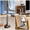 VIPMOON Airplane Travel Phone Mount, Multi-Directional 360° Rotation, Portable Adjustable