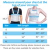 Rib Injury Chest Binder Brace for Cracked Ribs - Elastic