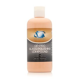 Glass Polish 16.9oz (500ml) GP-PRO Glass Polishing Compound for Professional Polishing of All Glass Surfaces - 2.3 microns