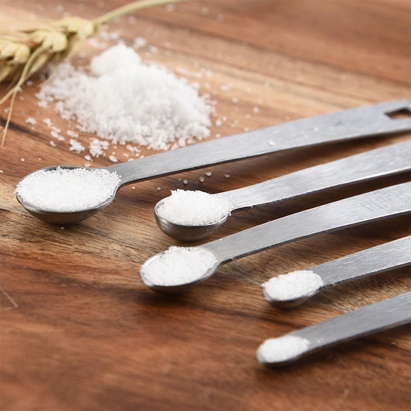 10 Pcs Mini Measuring Spoons Set Premium Stainless Steel Measuring