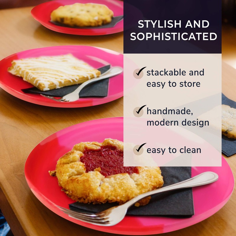 Melamine Dinner Plates | Durable Unbreakable Melamine Plate | Shatter-Proof