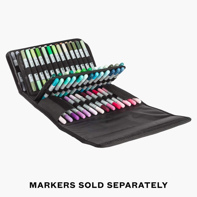 Jackson's : Marker Pen Case : Black Nylon: Holds 80