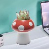 Mushroom Pencil Holder for Desk Cute Pen Holder Decoration 3.5"D