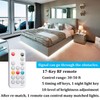 White LED Strip Lights, WOBANE Dimmable LED Light Strip Kit,