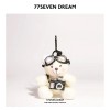Cute Flash Camera Bear Plush Doll Bag Pendant - Creative