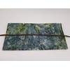 Blue & Green Batik Straight Edge Razor Storage