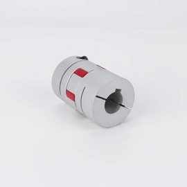 D40-L55 Bore Size 10-22 mm 10 11 12 14 15 16 18 19 20 22 mm Flexible Shaft Coupling CNC Stepper Motors 3D Printing Surface Oxidation Treatment (19mm)