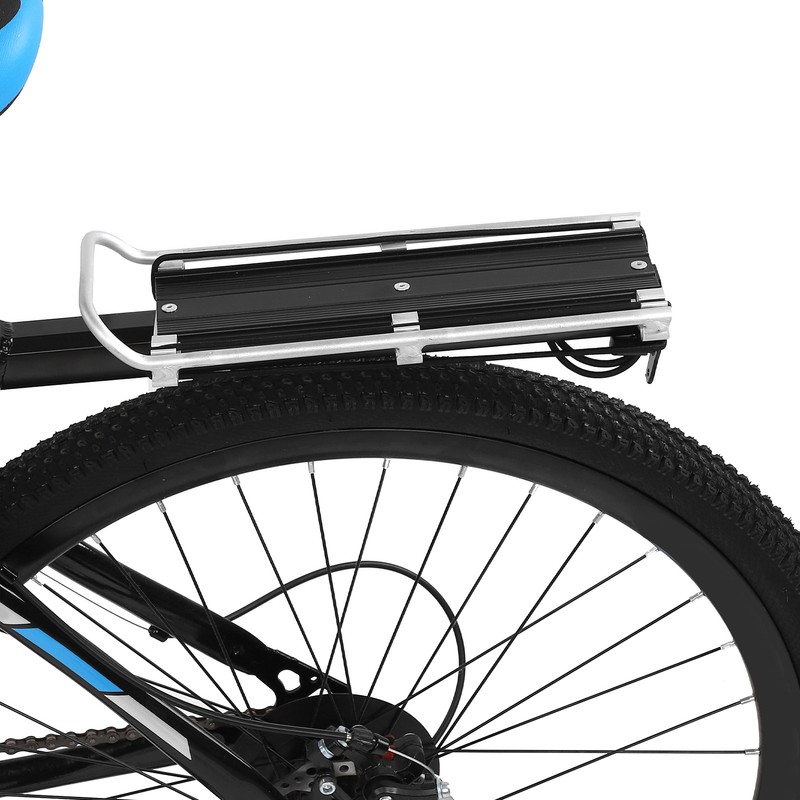 Bike Rear Rack Aluminum Alloy Detachable Manned Bicycle Cargo Rack