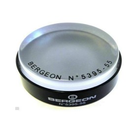Bergeon 5395-55 Soft Gel casing Cushion Transparent 55 mm for Watches and Movements