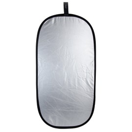 Rogue 20 x 40-Inch 2-in-1 Super Soft Collapsible Reflector - Silver/Natural White