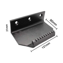 Hands Free Foot Operated Door Opener, Safe Contactless Foot Pull Opener No Touch Foot Full Door Opener for Latch-Less Door, Any Door, Bathroom, Restaurant (Silver)