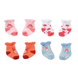 Baby Annabell Socks 709627 - For Dolls up to 43 cm - Contains 2 Pairs of Socks from the Range - Doll Not Included - Suitable for Children from 3 Years