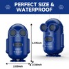 XIXVA 15-30kHz Adjustable Dog Bark Deterrent Devices with IPX5 Waterproof,