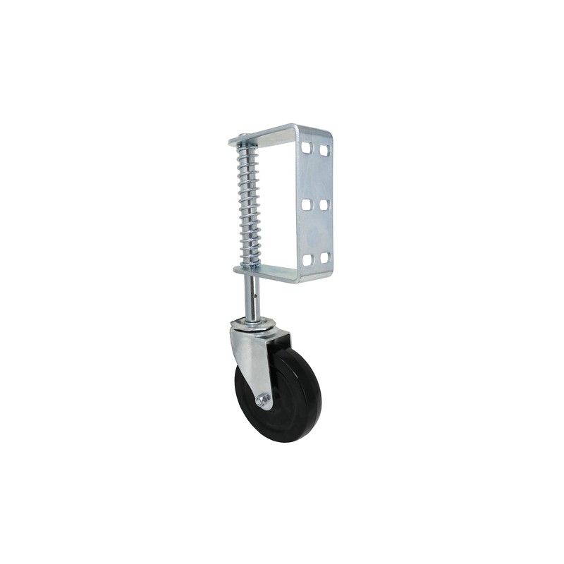 Shepherd Hardware 8735 Hard Rubber Spring Gate Caster with Universal