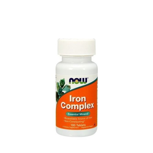 Now Foods Iron Complex 100tabs