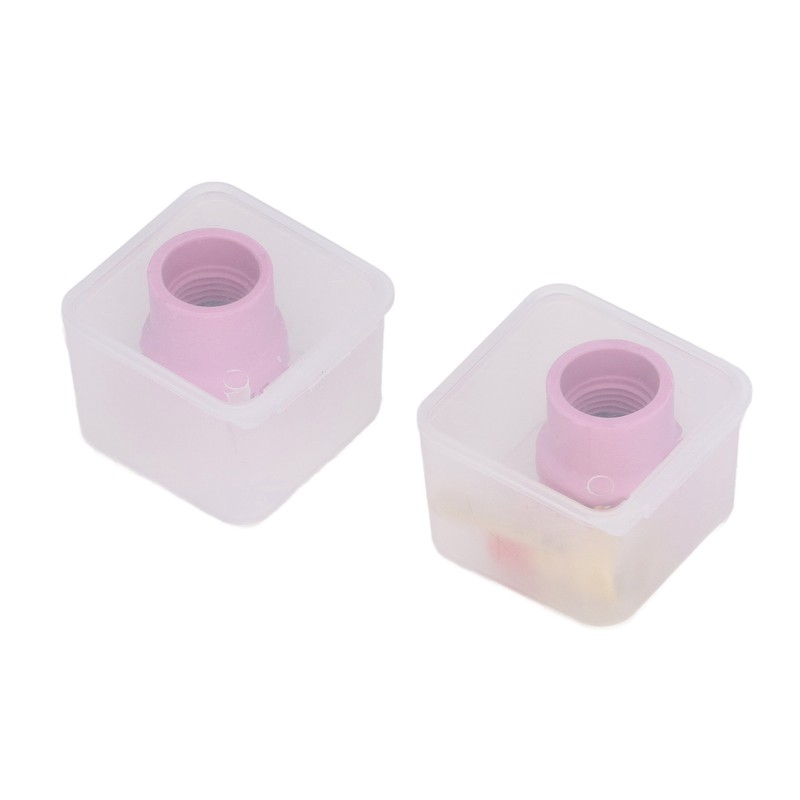 4Pcs TIG Welding Accessory Set Ceramic Nozzle 2.4mm Gas Lens