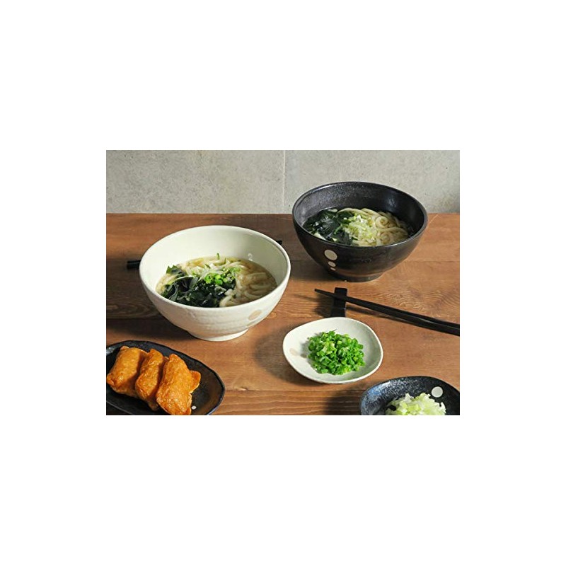 sn-007-01 Tableware Japanese Tableware, Polka Dot, Sanuki Donburi (Large) (Dotted