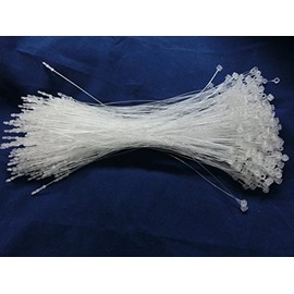OFFICE TOOL Commercial Tag Fasteners, Clothes/Clothes, Price Tags, Clear, Set of 5000 (3 inches)