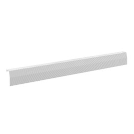 Baseboarders Premium Series 6 ft Galvanized Steel Slip-On Baseboard Heater Cover Replacement, White | Easy Installation for Hydronic (Water) Home Heating Systems - ‎BB001-72-WHT