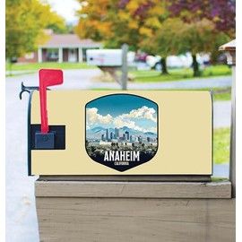 Anaheim California Design A Souvenir Magnetic Mailbox Cover