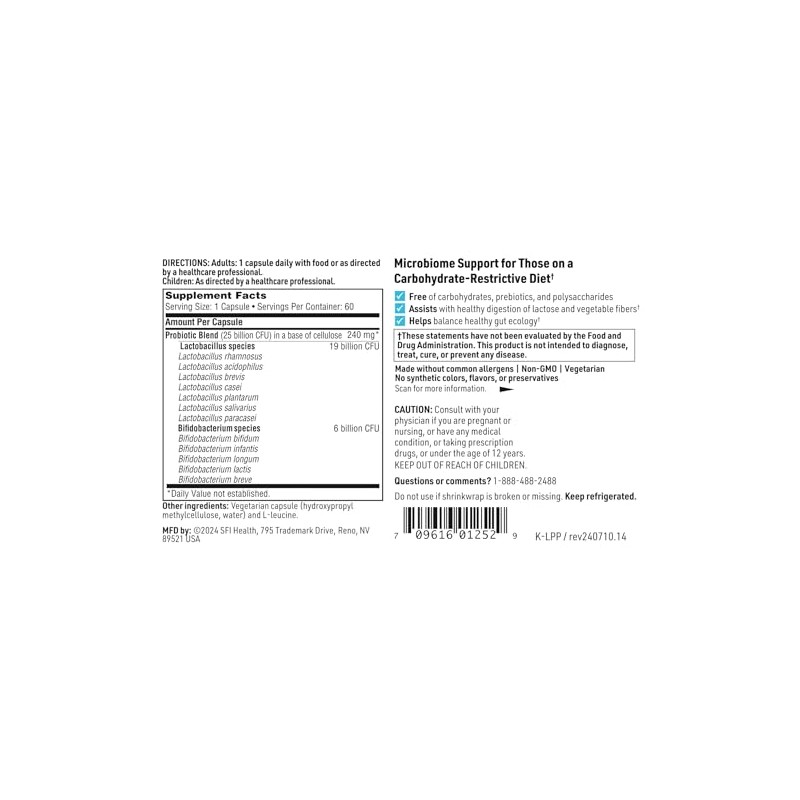 Klaire Labs Lactoprime Plus, Paquete de 2