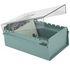Acrimet 3 x 5 Card File Holder Organizer Box Metal
