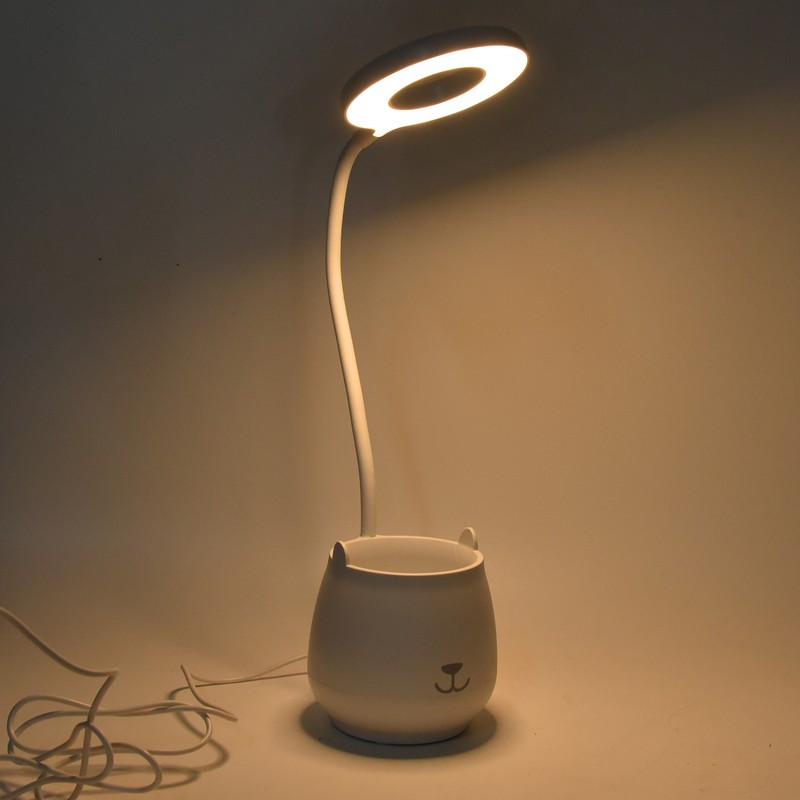 Desk Lights Touching Eyeshield 3 Light Source USB Power Supply