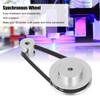2 Pack Synchronous Wheel - 20T 60T Elastic Closed Timing
