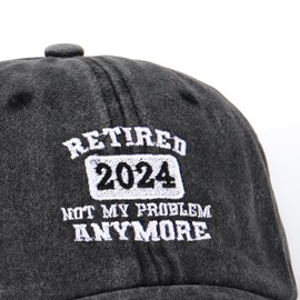 Jeasona Retirement Cap for Men/Women Retirement Gifts for Men 2024 Retirement Gifts for Women 2024 Retirement Gifts for Grandad/Him/Nurses/Mum Retirement Gift Ideas for Men/Woman