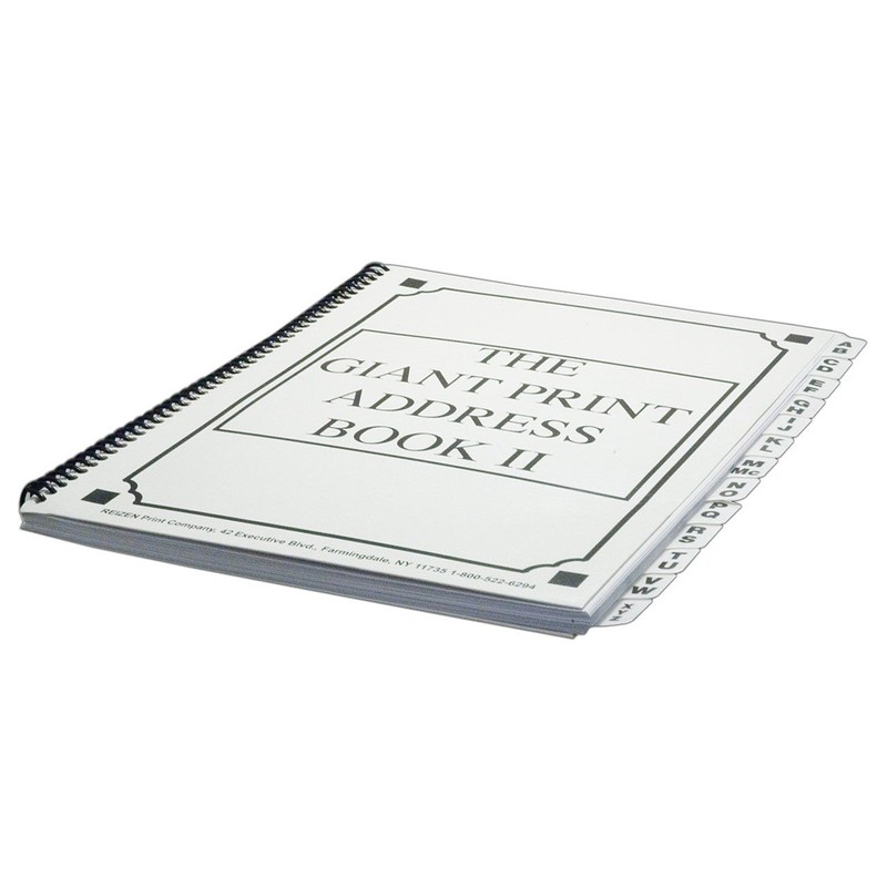 The Giant Print Address Book II