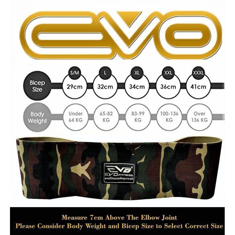 EVO Fitness Gym Bench Press Slingshot Push up Power Weight