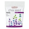 Nutiva Organic, non-GMO, Raw, Premium Black Chia Seeds, 12 Ounce